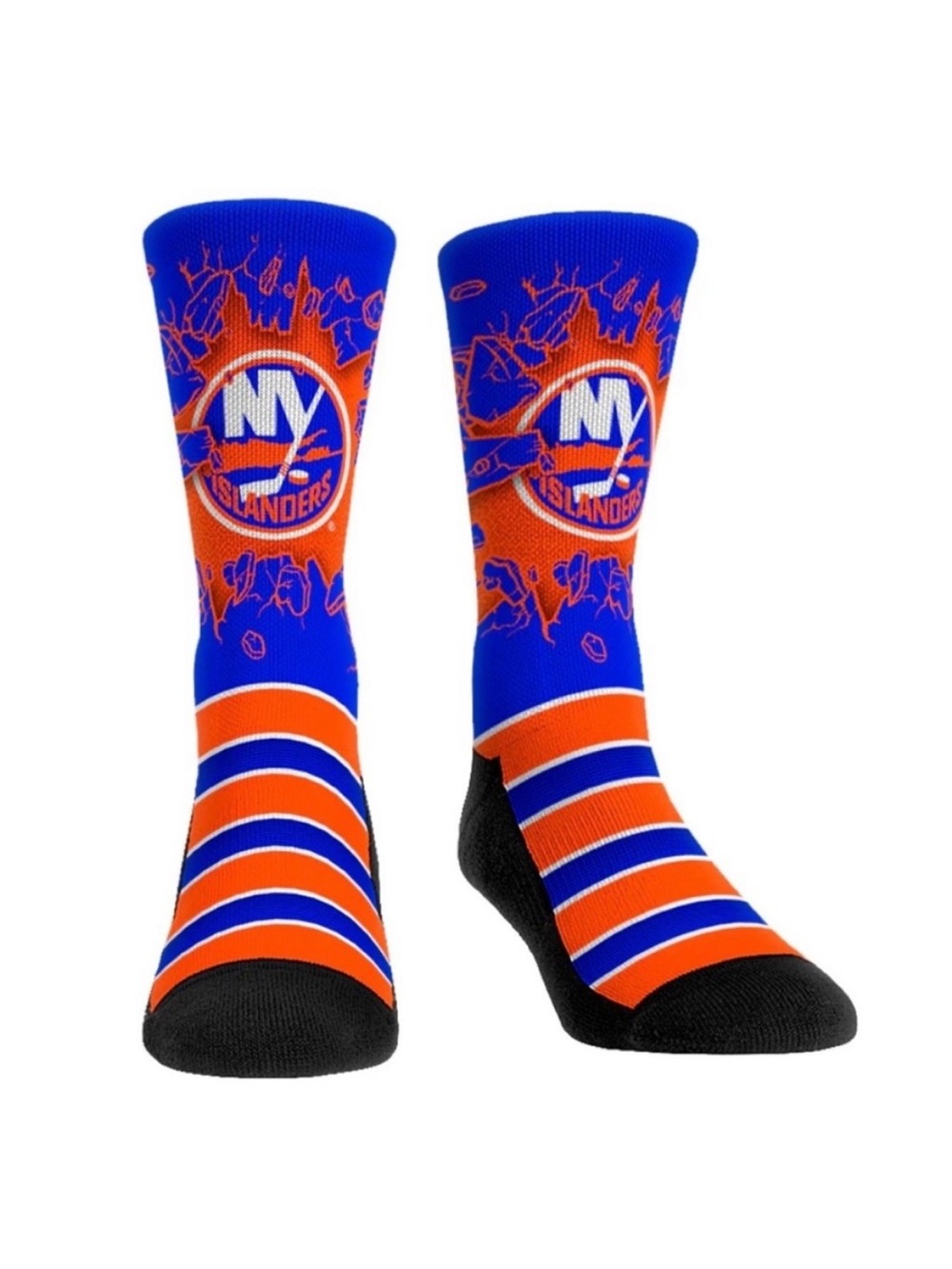 🆕- New York Islanders Rock-Em Socks- Blue Ice Breaker Crew Socks.